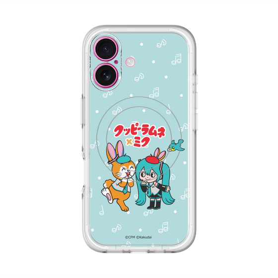 Slim Protection Premium Case with MagSafe［ Hatsune Miku × Kuppy Ramune – Hatsune Miku × Kuppy – Chibi Illustration ］