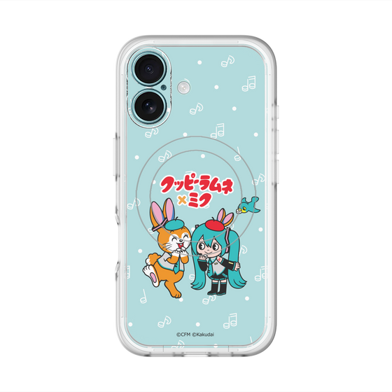 Slim Protection Premium Case with MagSafe［ Hatsune Miku × Kuppy Ramune – Hatsune Miku × Kuppy – Chibi Illustration ］