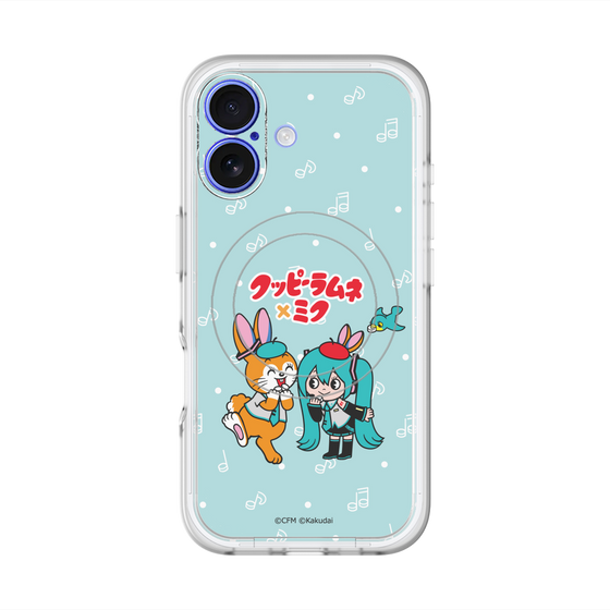 Slim Protection Premium Case with MagSafe［ Hatsune Miku × Kuppy Ramune – Hatsune Miku × Kuppy – Chibi Illustration ］