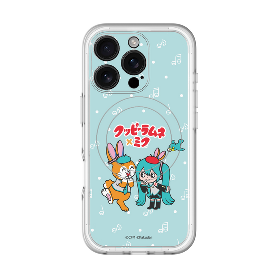 Slim Protection Premium Case with MagSafe［ Hatsune Miku × Kuppy Ramune – Hatsune Miku × Kuppy – Chibi Illustration ］