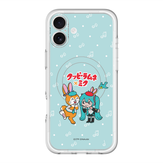 Slim Protection Premium Case with MagSafe［ Hatsune Miku × Kuppy Ramune – Hatsune Miku × Kuppy – Chibi Illustration ］