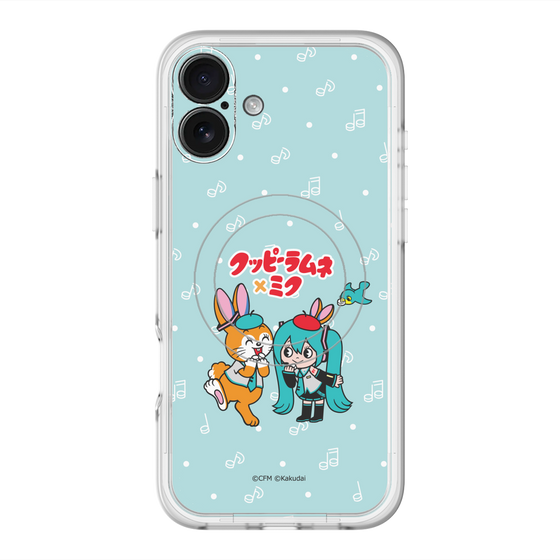 Slim Protection Premium Case with MagSafe［ Hatsune Miku × Kuppy Ramune – Hatsune Miku × Kuppy – Chibi Illustration ］