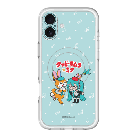 Slim Protection Premium Case with MagSafe［ Hatsune Miku × Kuppy Ramune – Hatsune Miku × Kuppy – Chibi Illustration ］
