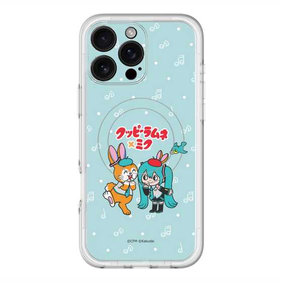Slim Protection Premium Case with MagSafe［ Hatsune Miku × Kuppy Ramune – Hatsune Miku × Kuppy – Chibi Illustration ］