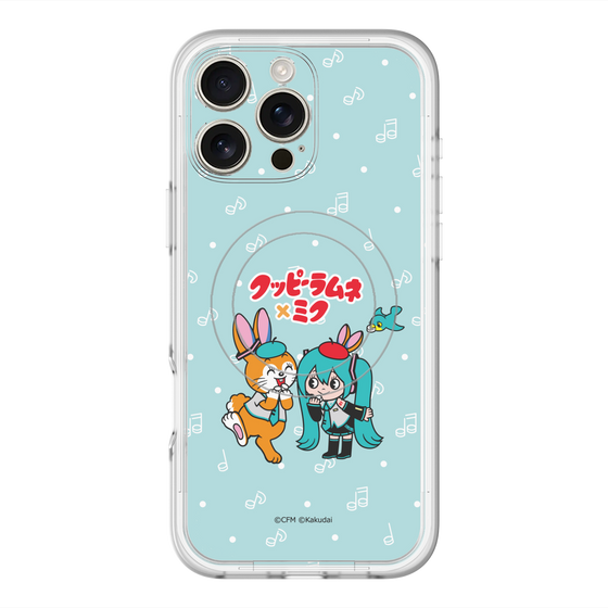 Slim Protection Premium Case with MagSafe［ Hatsune Miku × Kuppy Ramune – Hatsune Miku × Kuppy – Chibi Illustration ］