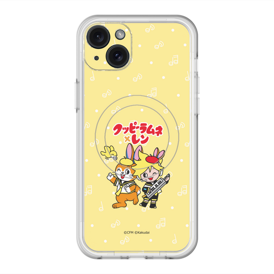 Slim Protection Premium Case with MagSafe［ Hatsune Miku × Kuppy Ramune – Kagamine Len × Kuppy – Chibi Illustration ］