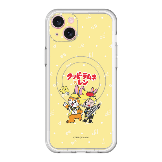 Slim Protection Premium Case with MagSafe［ Hatsune Miku × Kuppy Ramune – Kagamine Len × Kuppy – Chibi Illustration ］