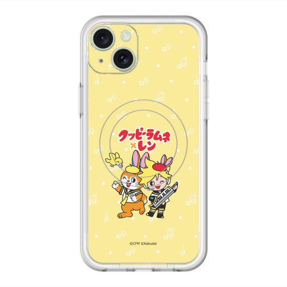Slim Protection Premium Case with MagSafe［ Hatsune Miku × Kuppy Ramune – Kagamine Len × Kuppy – Chibi Illustration ］