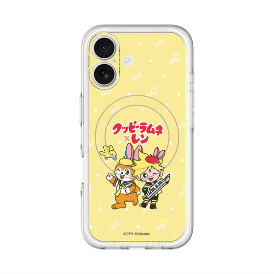 Slim Protection Premium Case with MagSafe［ Hatsune Miku × Kuppy Ramune – Kagamine Len × Kuppy – Chibi Illustration ］
