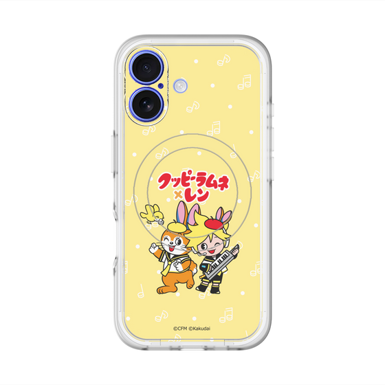 Slim Protection Premium Case with MagSafe［ Hatsune Miku × Kuppy Ramune – Kagamine Len × Kuppy – Chibi Illustration ］