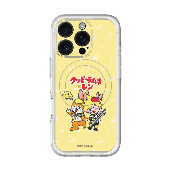 Slim Protection Premium Case with MagSafe［ Hatsune Miku × Kuppy Ramune – Kagamine Len × Kuppy – Chibi Illustration ］