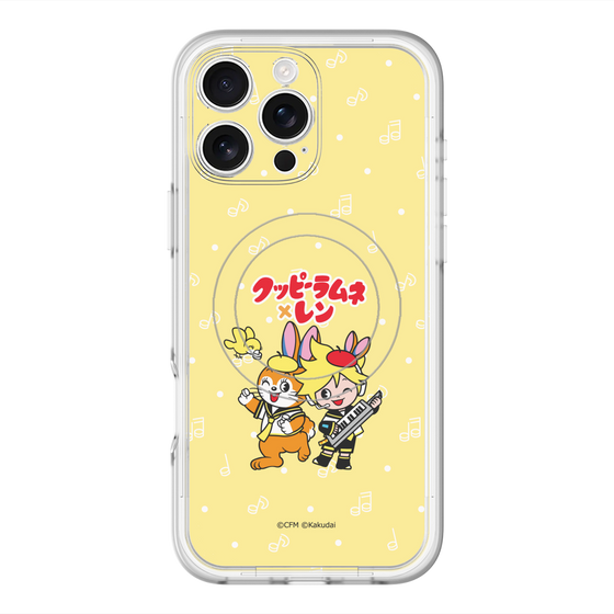 Slim Protection Premium Case with MagSafe［ Hatsune Miku × Kuppy Ramune – Kagamine Len × Kuppy – Chibi Illustration ］