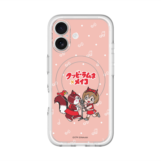 Slim Protection Premium Case with MagSafe［ Hatsune Miku × Kuppy Ramune – MEIKO × Ram – Chibi Illustration ］