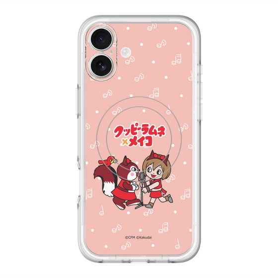 Slim Protection Premium Case with MagSafe［ Hatsune Miku × Kuppy Ramune – MEIKO × Ram – Chibi Illustration ］