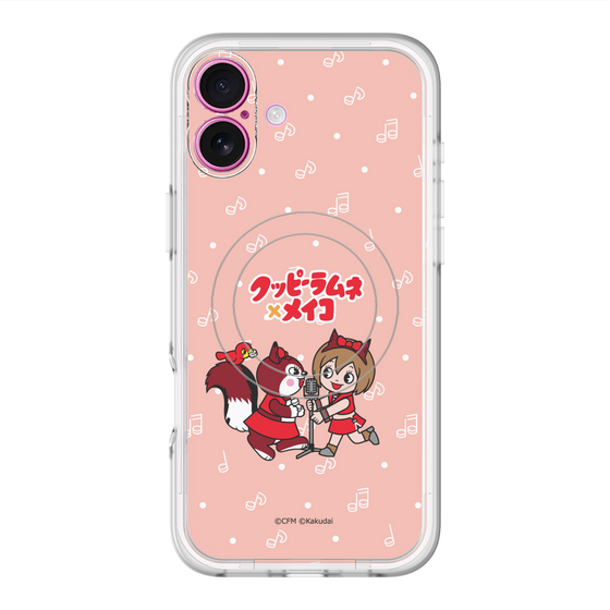 Slim Protection Premium Case with MagSafe［ Hatsune Miku × Kuppy Ramune – MEIKO × Ram – Chibi Illustration ］