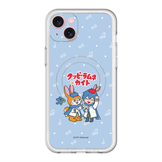 Slim Protection Premium Case with MagSafe［ Hatsune Miku × Kuppy Ramune – KAITO × Kuppy – Chibi Illustration ］