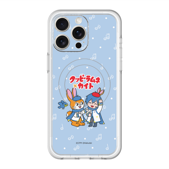 Slim Protection Premium Case with MagSafe［ Hatsune Miku × Kuppy Ramune – KAITO × Kuppy – Chibi Illustration ］