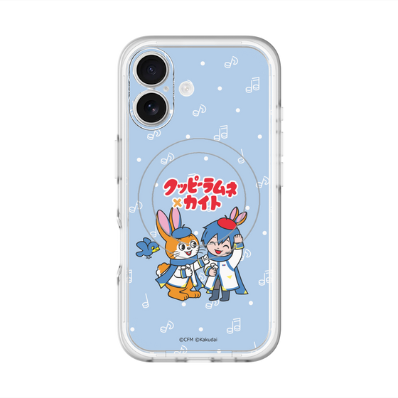 Slim Protection Premium Case with MagSafe［ Hatsune Miku × Kuppy Ramune – KAITO × Kuppy – Chibi Illustration ］