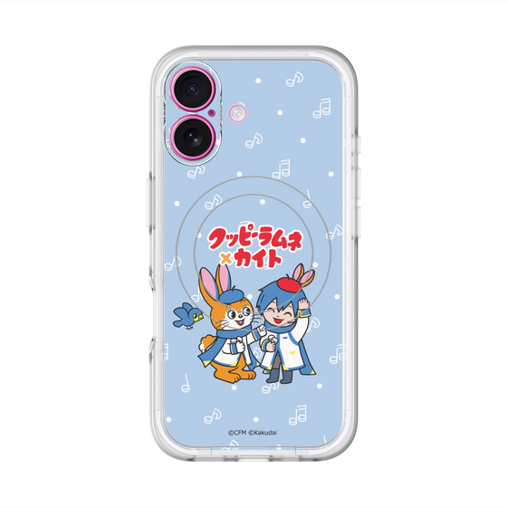 Slim Protection Premium Case with MagSafe［ Hatsune Miku × Kuppy Ramune – KAITO × Kuppy – Chibi Illustration ］