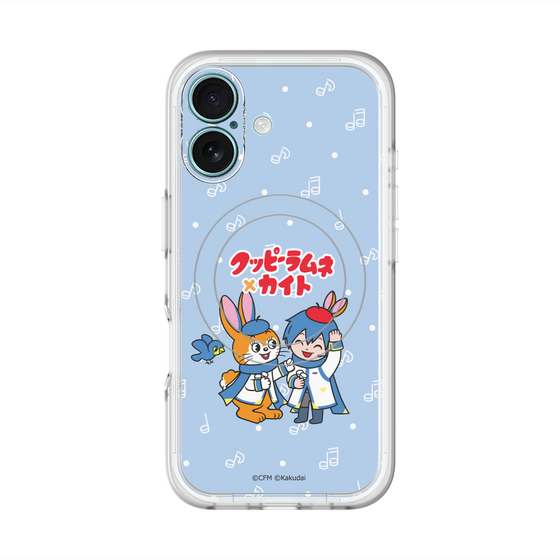 Slim Protection Premium Case with MagSafe［ Hatsune Miku × Kuppy Ramune – KAITO × Kuppy – Chibi Illustration ］