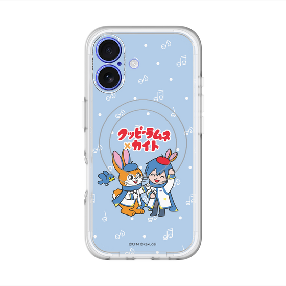Slim Protection Premium Case with MagSafe［ Hatsune Miku × Kuppy Ramune – KAITO × Kuppy – Chibi Illustration ］