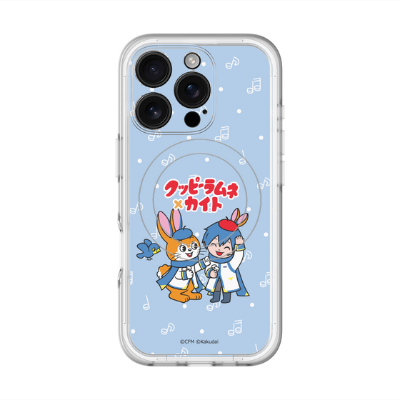Slim Protection Premium Case with MagSafe［ Hatsune Miku × Kuppy Ramune – KAITO × Kuppy – Chibi Illustration ］
