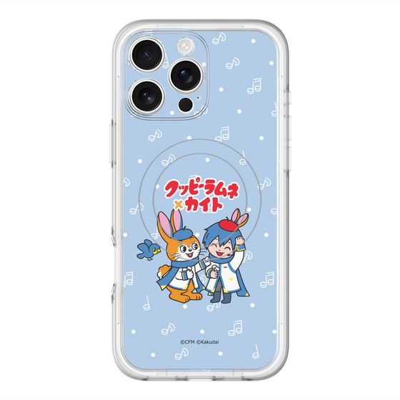 Slim Protection Premium Case with MagSafe［ Hatsune Miku × Kuppy Ramune – KAITO × Kuppy – Chibi Illustration ］