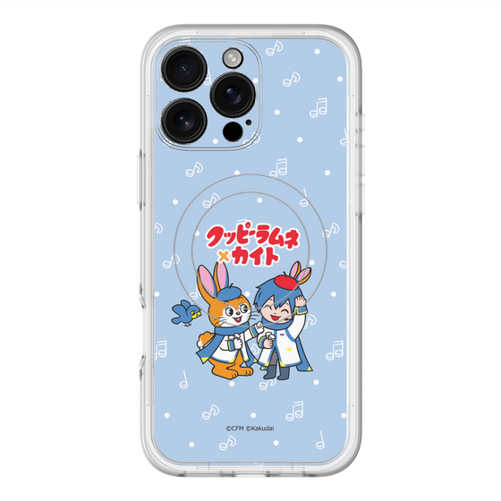 Slim Protection Premium Case with MagSafe［ Hatsune Miku × Kuppy Ramune – KAITO × Kuppy – Chibi Illustration ］