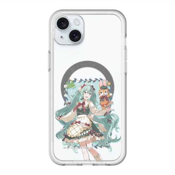 Slim Protection Premium Case with MagSafe［ Hatsune Miku × Kuppy Ramune – Hatsune Miku × Kuppy – Full-body Illustration 1 ］