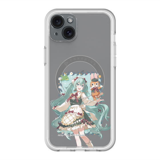 Slim Protection Premium Case with MagSafe［ Hatsune Miku × Kuppy Ramune – Hatsune Miku × Kuppy – Full-body Illustration 1 ］