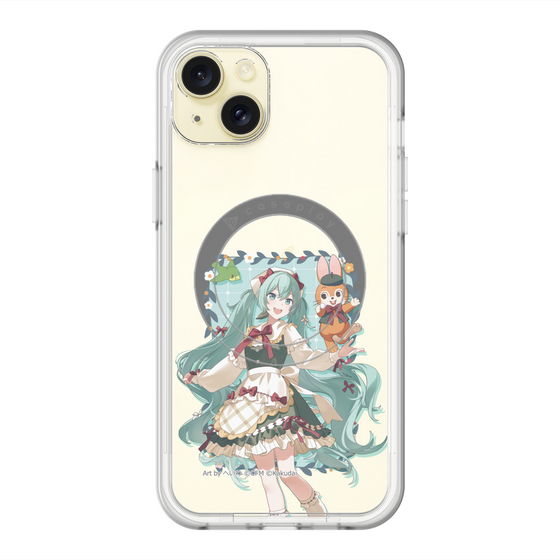 Slim Protection Premium Case with MagSafe［ Hatsune Miku × Kuppy Ramune – Hatsune Miku × Kuppy – Full-body Illustration 1 ］