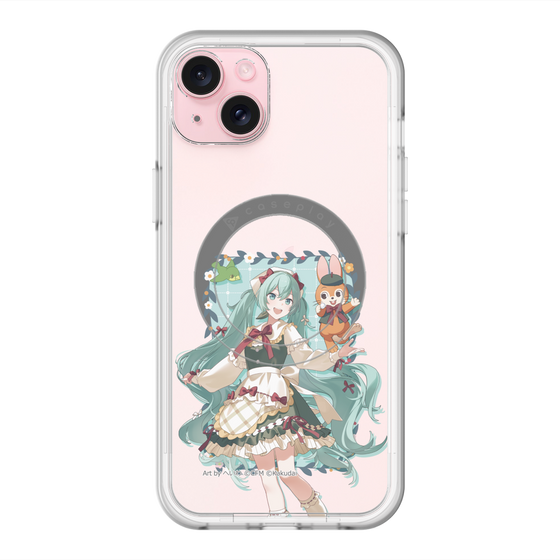 Slim Protection Premium Case with MagSafe［ Hatsune Miku × Kuppy Ramune – Hatsune Miku × Kuppy – Full-body Illustration 1 ］