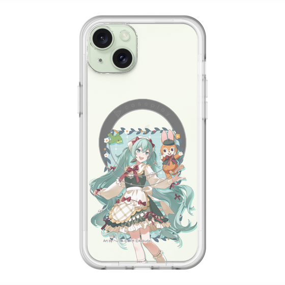 Slim Protection Premium Case with MagSafe［ Hatsune Miku × Kuppy Ramune – Hatsune Miku × Kuppy – Full-body Illustration 1 ］