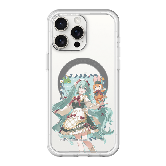 Slim Protection Premium Case with MagSafe［ Hatsune Miku × Kuppy Ramune – Hatsune Miku × Kuppy – Full-body Illustration 1 ］