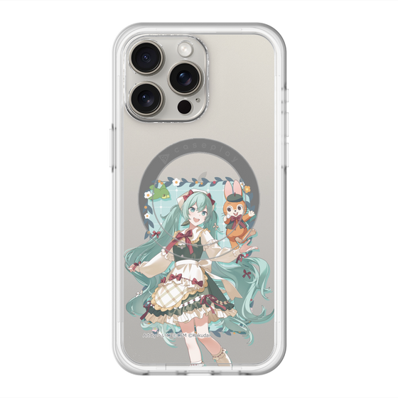 Slim Protection Premium Case with MagSafe［ Hatsune Miku × Kuppy Ramune – Hatsune Miku × Kuppy – Full-body Illustration 1 ］
