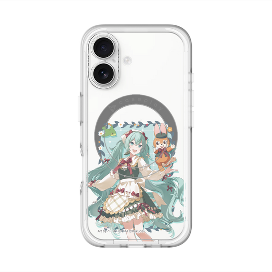 Slim Protection Premium Case with MagSafe［ Hatsune Miku × Kuppy Ramune – Hatsune Miku × Kuppy – Full-body Illustration 1 ］