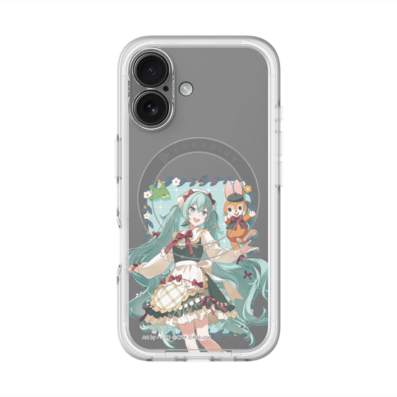 Slim Protection Premium Case with MagSafe［ Hatsune Miku × Kuppy Ramune – Hatsune Miku × Kuppy – Full-body Illustration 1 ］