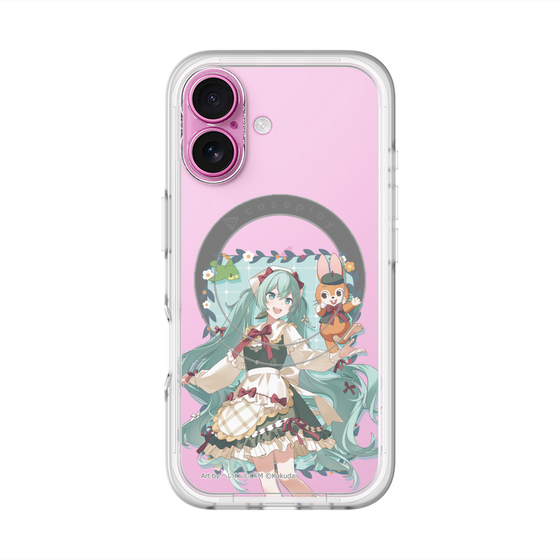 Slim Protection Premium Case with MagSafe［ Hatsune Miku × Kuppy Ramune – Hatsune Miku × Kuppy – Full-body Illustration 1 ］