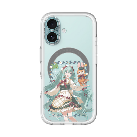 Slim Protection Premium Case with MagSafe［ Hatsune Miku × Kuppy Ramune – Hatsune Miku × Kuppy – Full-body Illustration 1 ］