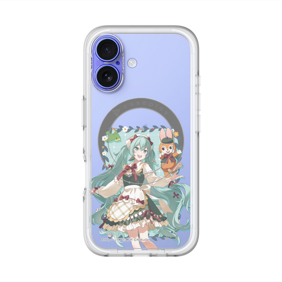 Slim Protection Premium Case with MagSafe［ Hatsune Miku × Kuppy Ramune – Hatsune Miku × Kuppy – Full-body Illustration 1 ］