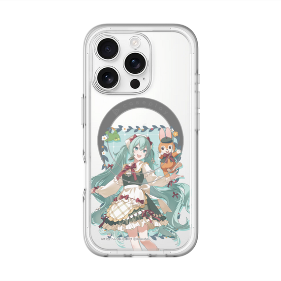 Slim Protection Premium Case with MagSafe［ Hatsune Miku × Kuppy Ramune – Hatsune Miku × Kuppy – Full-body Illustration 1 ］