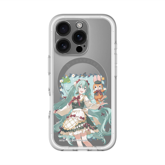 Slim Protection Premium Case with MagSafe［ Hatsune Miku × Kuppy Ramune – Hatsune Miku × Kuppy – Full-body Illustration 1 ］