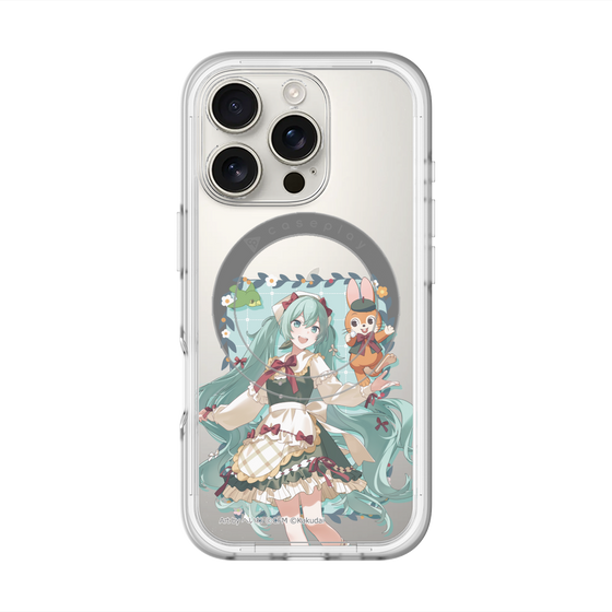 Slim Protection Premium Case with MagSafe［ Hatsune Miku × Kuppy Ramune – Hatsune Miku × Kuppy – Full-body Illustration 1 ］