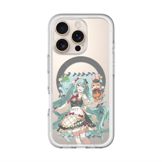 Slim Protection Premium Case with MagSafe［ Hatsune Miku × Kuppy Ramune – Hatsune Miku × Kuppy – Full-body Illustration 1 ］