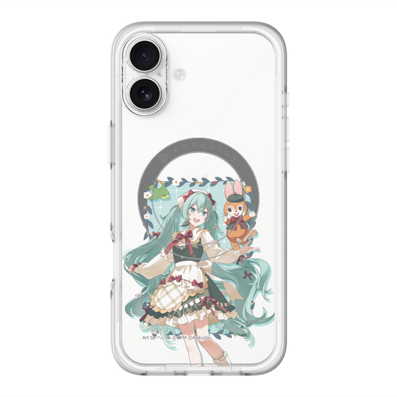Slim Protection Premium Case with MagSafe［ Hatsune Miku × Kuppy Ramune – Hatsune Miku × Kuppy – Full-body Illustration 1 ］