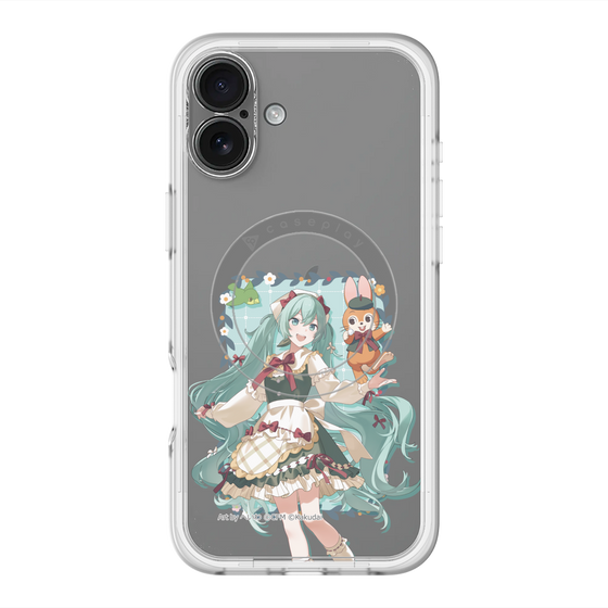 Slim Protection Premium Case with MagSafe［ Hatsune Miku × Kuppy Ramune – Hatsune Miku × Kuppy – Full-body Illustration 1 ］