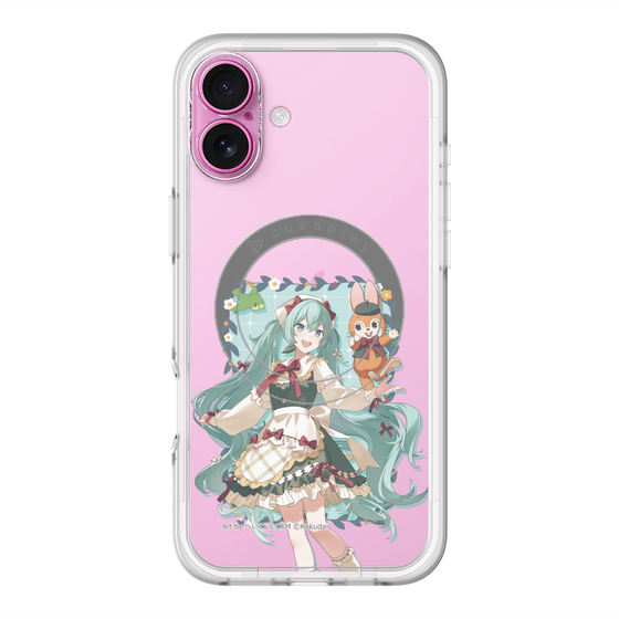 Slim Protection Premium Case with MagSafe［ Hatsune Miku × Kuppy Ramune – Hatsune Miku × Kuppy – Full-body Illustration 1 ］