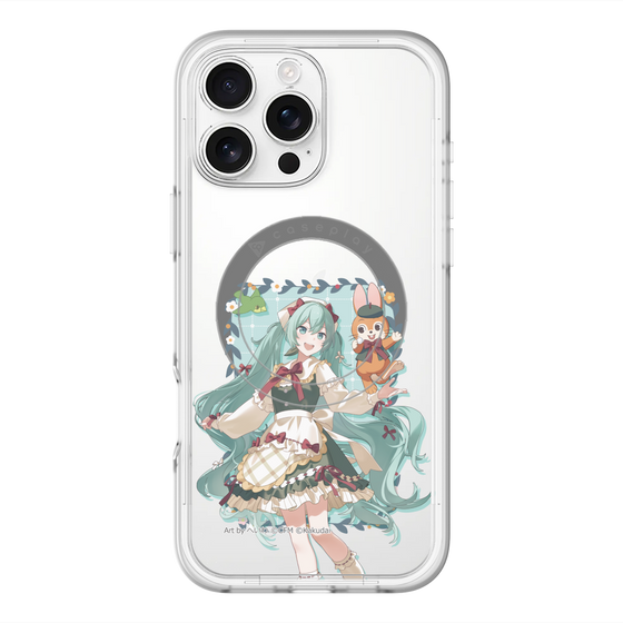 Slim Protection Premium Case with MagSafe［ Hatsune Miku × Kuppy Ramune – Hatsune Miku × Kuppy – Full-body Illustration 1 ］