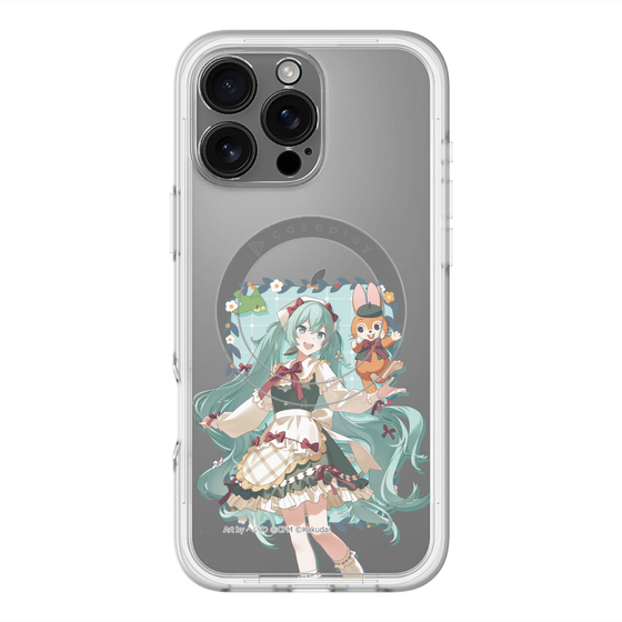 Slim Protection Premium Case with MagSafe［ Hatsune Miku × Kuppy Ramune – Hatsune Miku × Kuppy – Full-body Illustration 1 ］