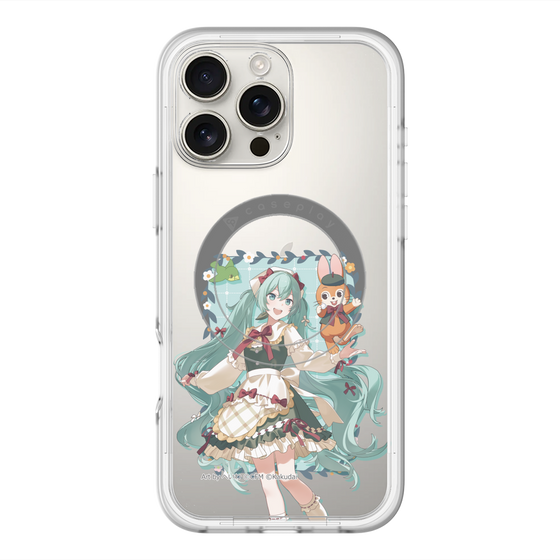 Slim Protection Premium Case with MagSafe［ Hatsune Miku × Kuppy Ramune – Hatsune Miku × Kuppy – Full-body Illustration 1 ］